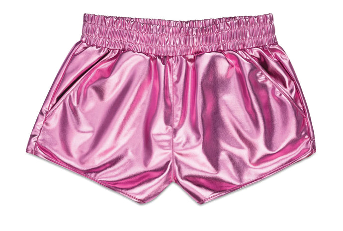 Pink Metallic Short