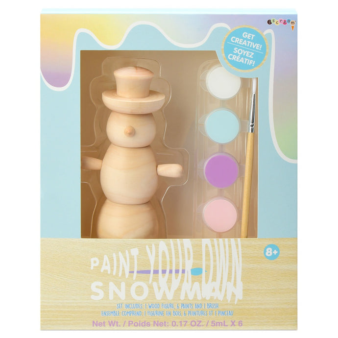 Paint Your Own Snowman Set