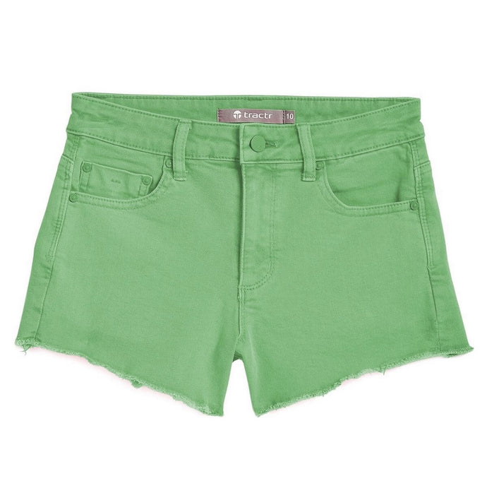 Lime Green Tractr Shorts