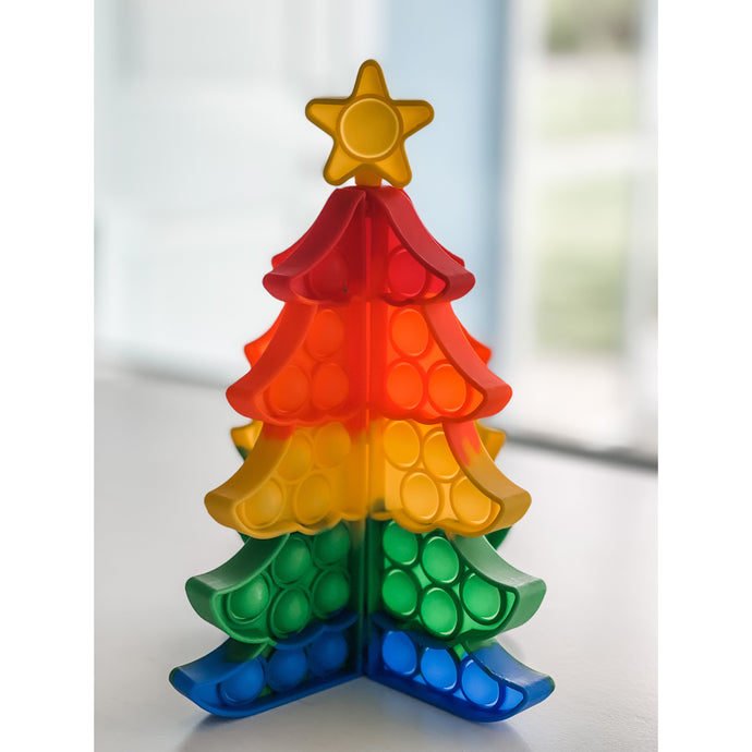 Pop Fidget Tree - Rainbow